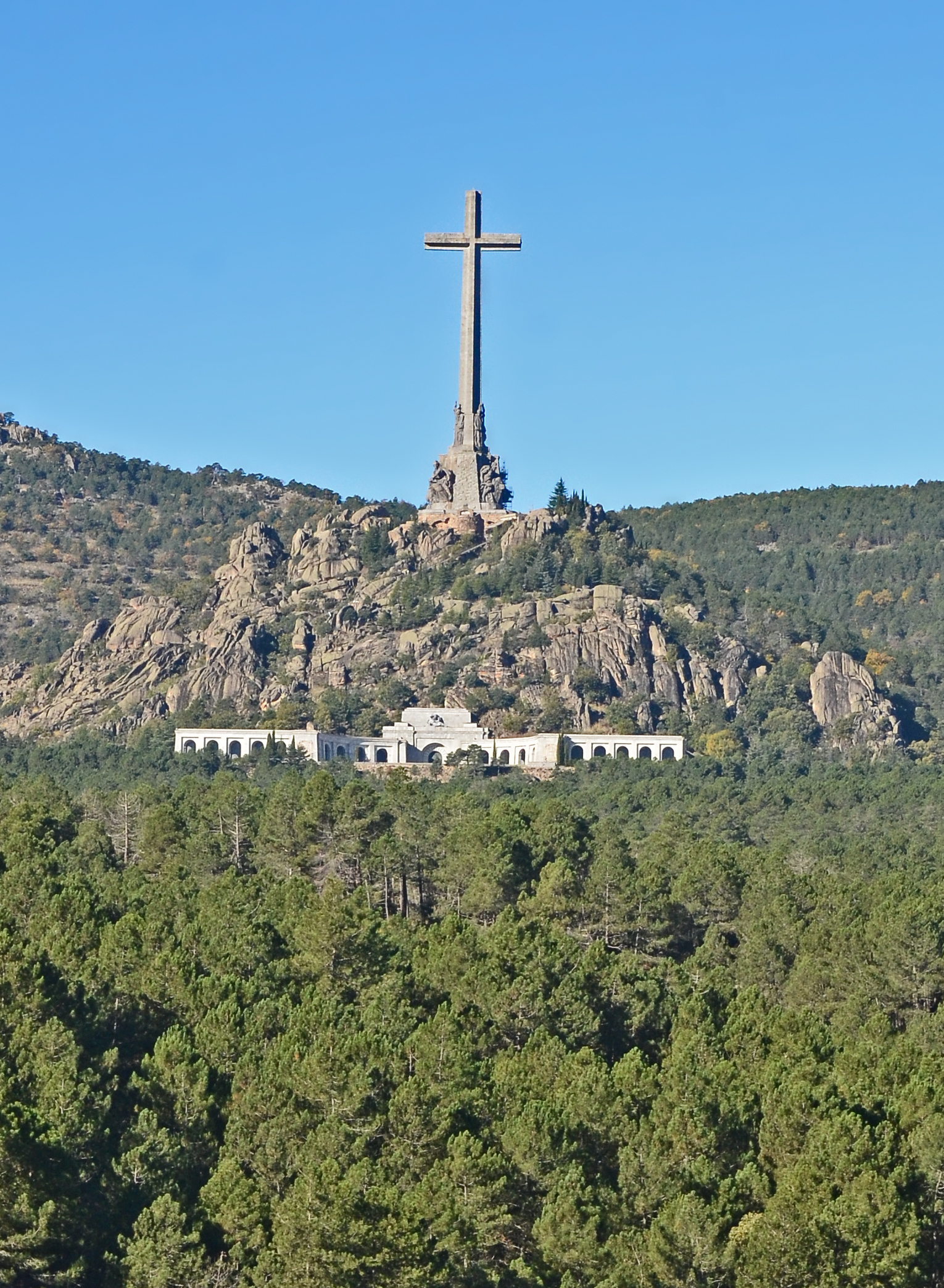 Valley of the Fallen monument in Spain